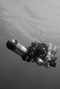 Tec Diver in the end of the dive by Andreas Kutsch 